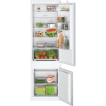 Bosch KIV87NSE0G 54.1cm 70/30 Built In Fridge Freezer – White