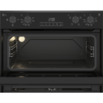 Blomberg ROTN9202DX 59.4cm Built In Electric Double Oven – Dark Steel