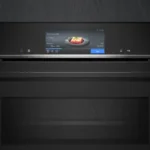 Siemens HM778GMB1B Built In Single Oven with Microwave