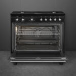 Smeg CX91GMBL 90cm Range Cooker with Gas Top