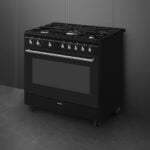 Smeg CX91GMBL 90cm Range Cooker with Gas Top