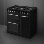 Smeg CX93GMBL 90cm Range Cooker with Gas Top