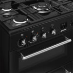 Smeg CX93GMBL 90cm Range Cooker with Gas Top