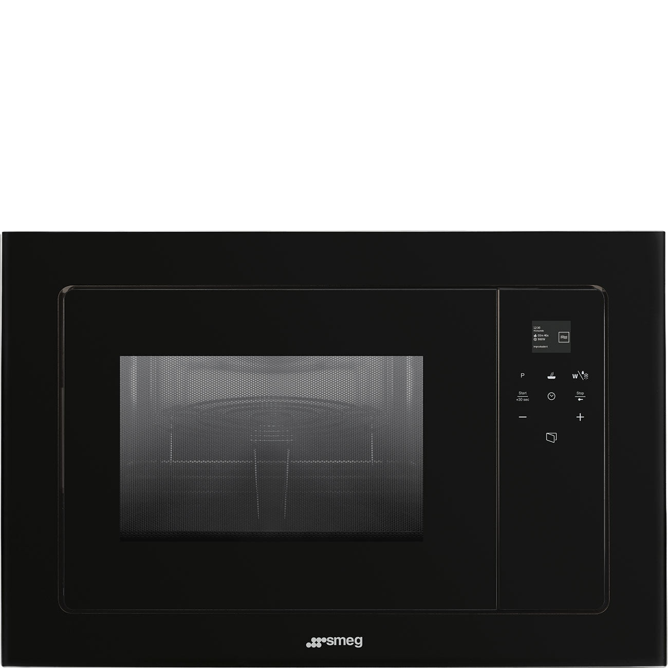 Smeg FMI120B3 Built In Microwave with Grill