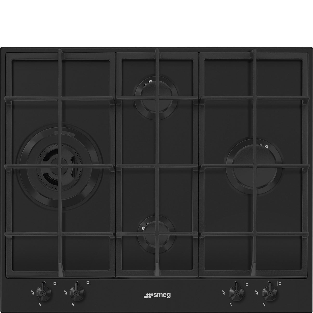 Smeg PX364LMB 60cm Gas Hob