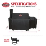 Char-Griller 8265 Grill Cover for 8250 Grand Champ