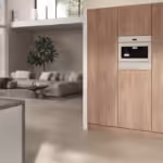 Miele CVA7440 Built In Coffee Machine in Pearl Beige