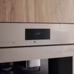 Miele CVA7845 Built In Coffee Machine in Pearl Beige