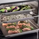 Miele DGC7460 HCX Pro Built In Steam Combi Oven in Pearl Beige