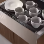 Miele ESW7010 Warming Drawer in Pearl Beige