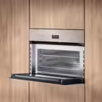 Miele H7440BMX Built In Microwave Combi Oven in Pearl Beige
