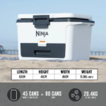 Ninja FB151UKWH FrostVault 47L Hard Cooler in White