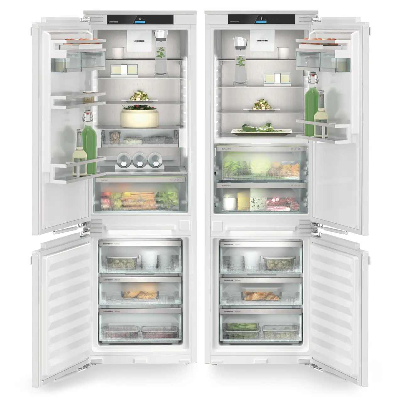Liebherr IXCC5155 Prime Built In Side by Side Fridge Freezer