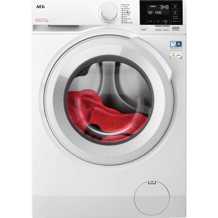 AEG LFR61842B 8kg 1400rpm Freestanding Washing Machine