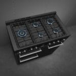 Smeg CX103GMBL 100cm Range Cooker with Gas Top