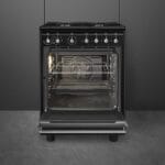 Smeg CX61GMBL 60cm Range Cooker with Gas Top