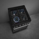 Smeg CX61GMBL 60cm Range Cooker with Gas Top
