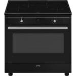 Smeg CX91IMBL 90cm Range Cooker with Induction Top