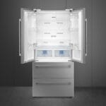 Smeg FQ55FXDE Freestanding French Door Fridge Freezer