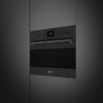 Smeg SO4301M1N Built In Single Oven with Microwave