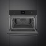 Smeg SO4301M1N Built In Single Oven with Microwave