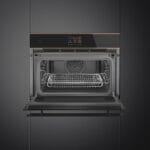 Smeg SO4604M2PNR Built In Single Oven with Microwave