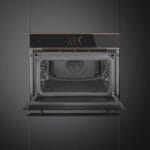 Smeg SO4604M2PNR Built In Single Oven with Microwave