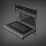 Smeg SO4604M2PNR Built In Single Oven with Microwave