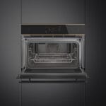 Smeg SO4606WAPNR Built In Single Oven with Microwave