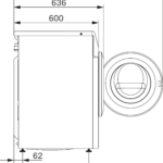 Miele WEB365WCS 8kg 1400rpm Freestanding Washing Machine