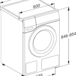 Miele WEB365WCS 8kg 1400rpm Freestanding Washing Machine
