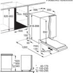 AEG FSB53647Z Built In Dishwasher