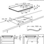 AEG KIK95I00FB 90cm Induction Hob