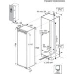 AEG NAB7N181EC 177cm Built In Freezer