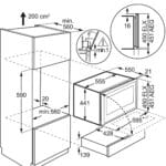 AEG NKW8P21KAT 45cm Built In Wine Cellar