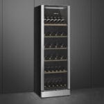 Smeg SCV115GS 185cm Freestanding Dual Zone Wine Cooler