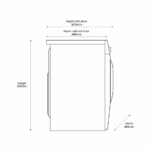 Samsung WD90DG5B15BE 9kg / 6kg 1400rpm Freestanding Washer Dry