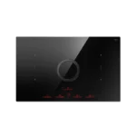 Elica NT-SWH-EVO-BL Switch EVO RC 83cm Recirculating Vented Induction Hob in Black Glass