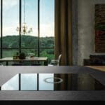 Elica NT-SWH-EVO-BL Switch EVO RC 83cm Recirculating Vented Induction Hob in Black Glass