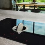 Elica NT-SWH-EVO-BL Switch EVO RC 83cm Recirculating Vented Induction Hob in Black Glass