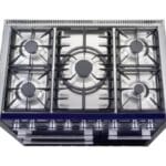 Mercury MCY1000DFBB 100cm Gas Range Cooker Blueberry
