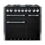 Mercury MCY1000DFLQ 100cm Gas Range Cooker Liquorice
