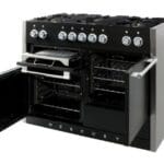 Mercury MCY1000DFLQ 100cm Gas Range Cooker Liquorice