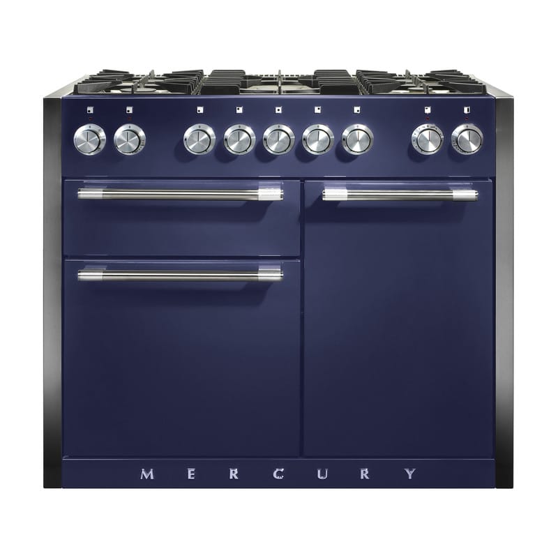 Mercury MCY1082DFBB 110cm Gas Range Cooker Blueberry
