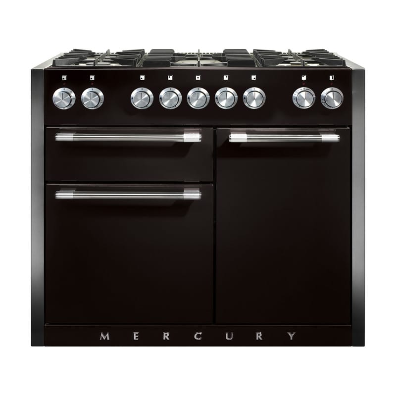 Mercury MCY1082DFLQ 110cm Gas Range Cooker Liquorice