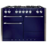 Mercury MCY1200DFBB 120cm Gas Range Cooker Blueberry