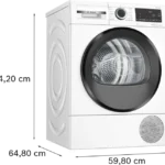 Bosch WQG24502GB 9kg Heat Pump Freestanding Tumble Dryer