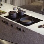 BORA PKAS3FIABR Professional 3.0 Modular Induction Hob with Extractor in Matt Black