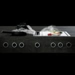 BORA PKAS3FIABR Professional 3.0 Modular Induction Hob with Extractor in Matt Black
