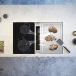 BORA PKAS3FIABR Professional 3.0 Modular Induction Hob with Extractor in Matt Black